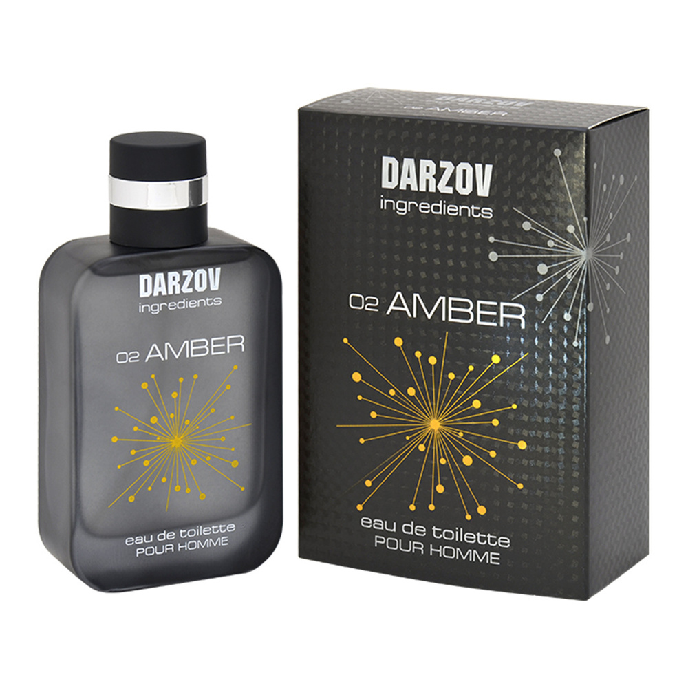 Туалетная вода мужская Канте Вега Darzov Ingredients 02 Amber фужерная 100 мл  #1