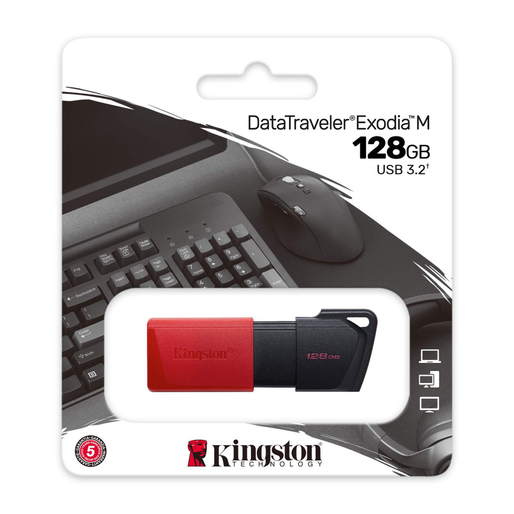 Kingston USB-флеш-накопитель Флеш USB 128GB 3.2 Kingston DTXM/128GB #1