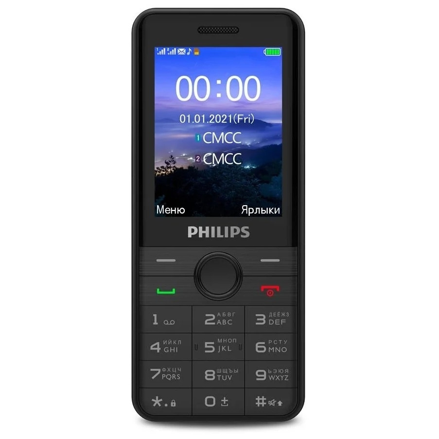 Мобильный телефон Philips Xenium E172 Black #1