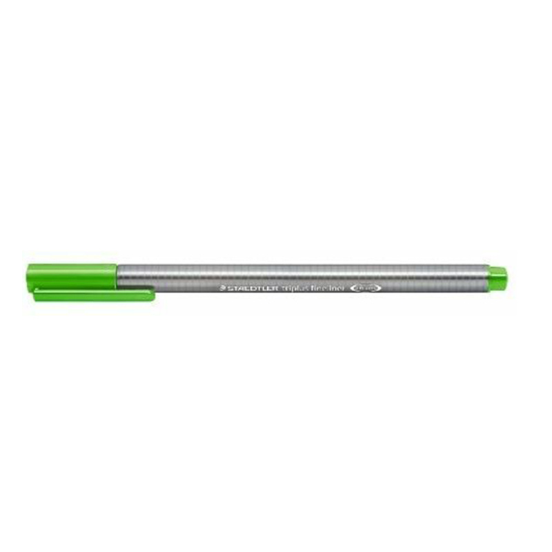 Ручка капиллярная Staedtler Triplus, одноразовая, 0.3 мм Неон зеленый  #1