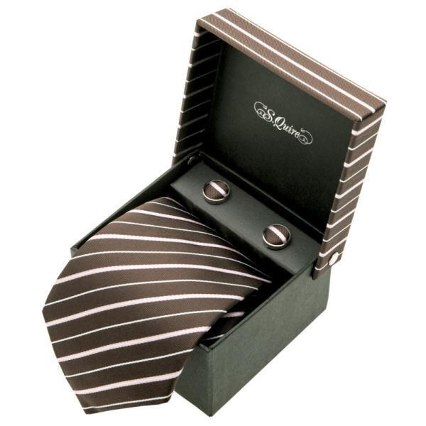Набор S.Quire 110905 запонки/галстук #1