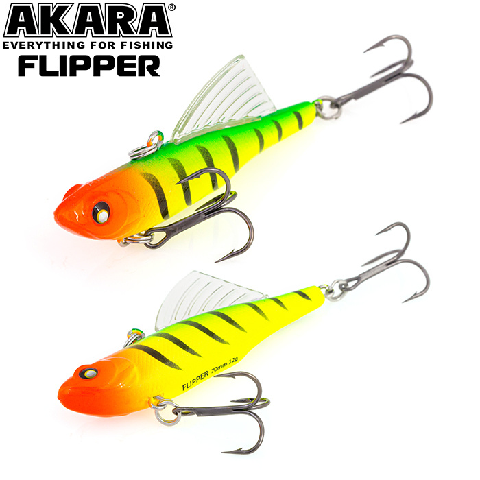 Воблер Akara раттлин Flipper 70 мм 12 гр. (3/7 oz 2,8 in) A 1 #1