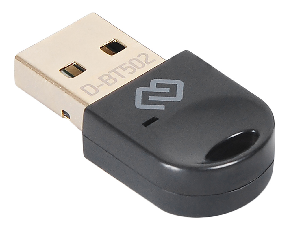 Адаптер USB Digma D-BT502 Bluetooth 5.0+EDR class 1.5 20м черный #1