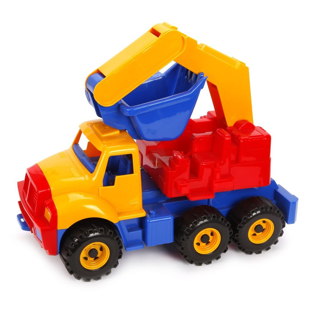 Экскаватор Мишка игрушечный - купить с доставкой по выгодным ценам в ...