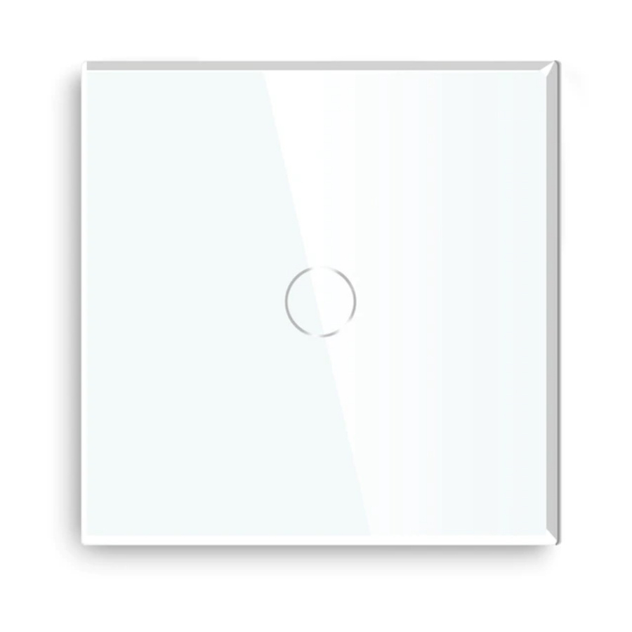 Умный сенсорный выключатель DiXiS Wi-Fi Touch Wall Light Switch (Ewelink) 1 Gang / 1 Way (86x86) White #1