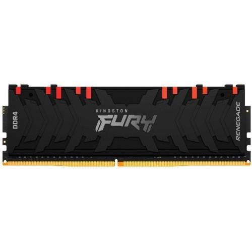 Kingston Fury Оперативная память Renegade RGB DDR4 3200 МГц 1x16 ГБ (KF432C16RB1A/16)  #1
