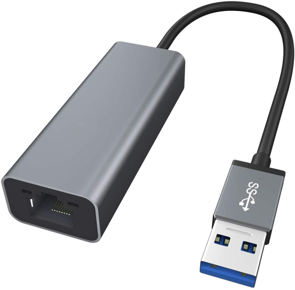 Конвертер USB 3.0 на LAN RJ-45,10/100/1000 Mbps CR111 (20256) UGREEN