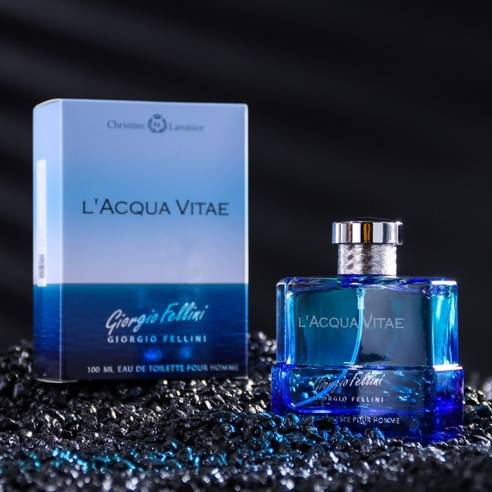 Туалетная вода мужская "Christine Lavoisier Parfums", "Giorgio Fellini L'Acqua Vitae", 100 мл  #1