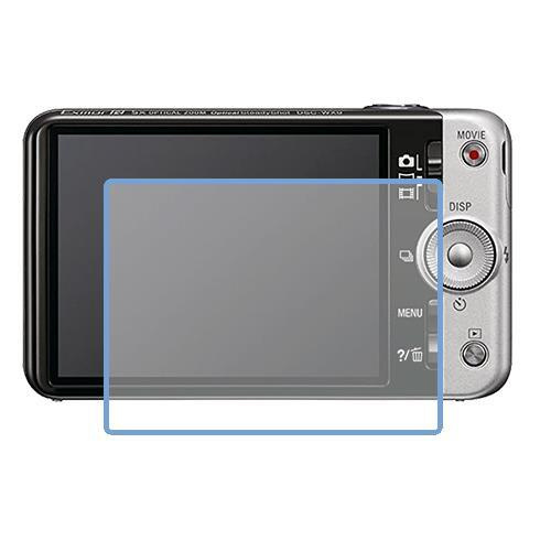 Sony Cyber-shot DSC-WX9 защитный экран для фотоаппарата из нано стекла 9H  #1