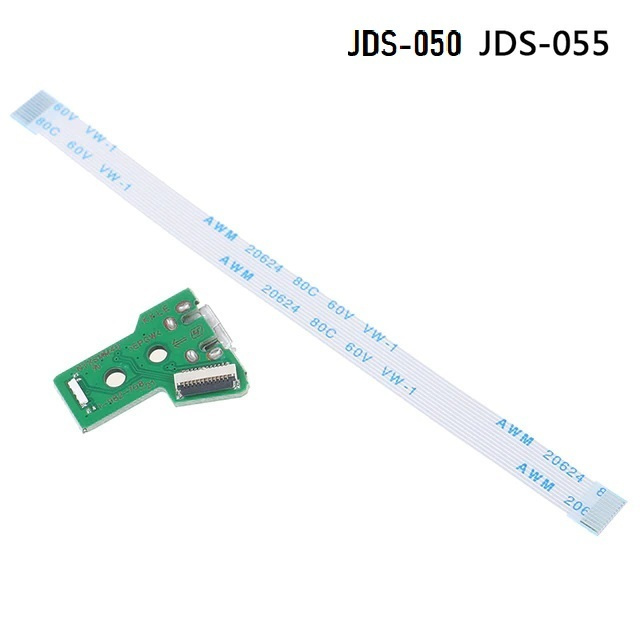 Плата разъем порт Micro usb jds 050 055 + Шлейф контактный 12pin для ...