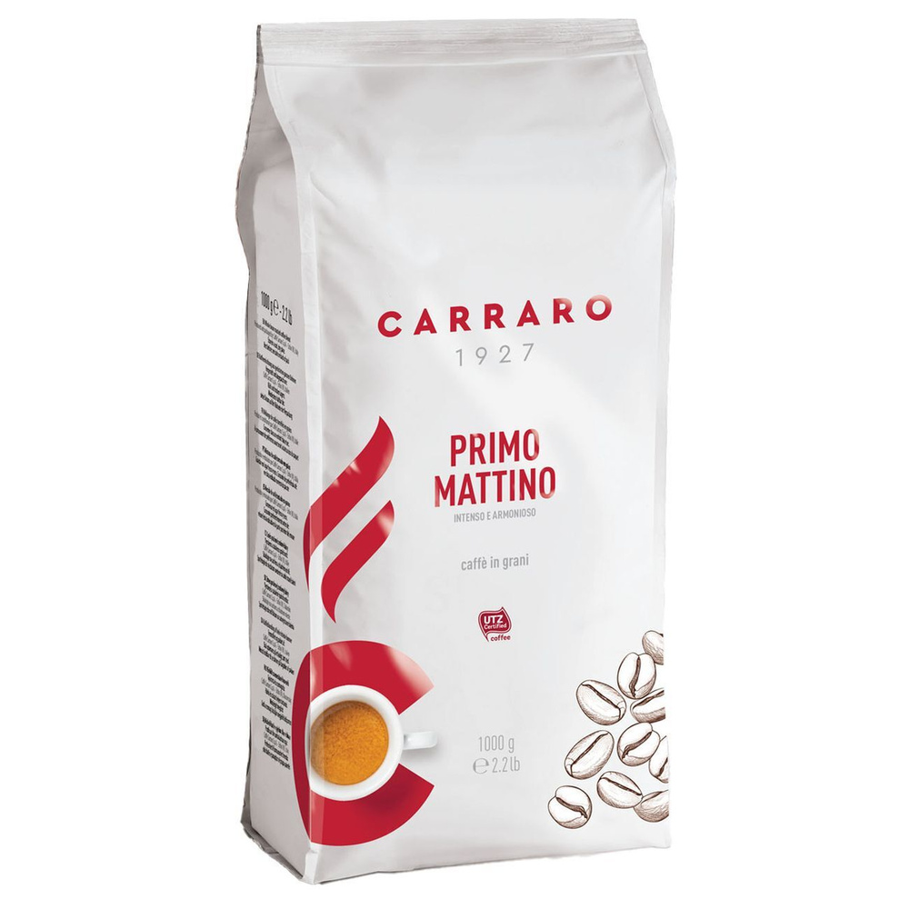 Кофе в зернах Carraro PRIMO MATTINO 1 КГ #1