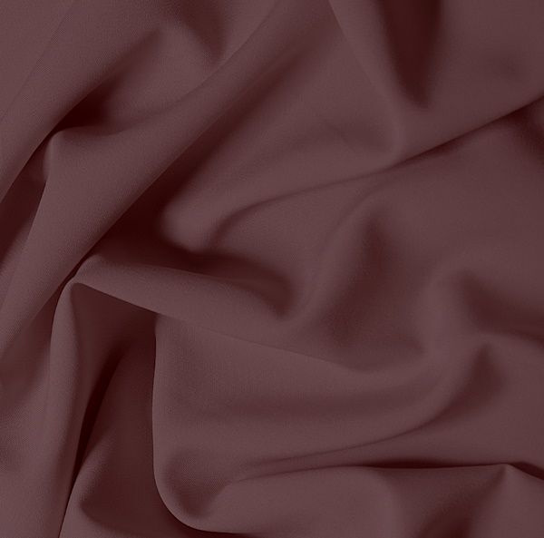 Ткань Габардин стрейч Белый Лебедь 150см г/к бордово-коричневый #18-1718 100%пэ 183г/м2 (НА ОТРЕЗ)  #1