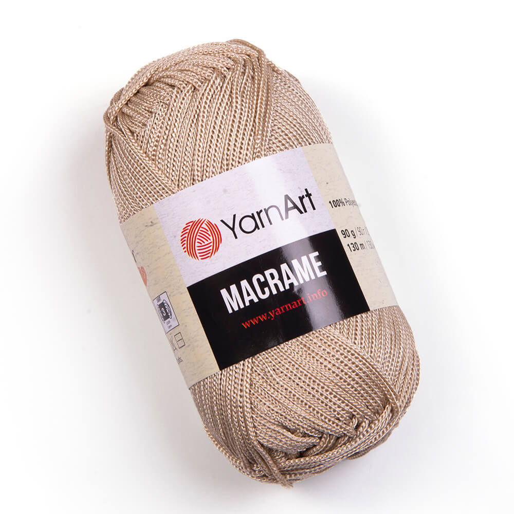 Пряжа YarnArt Macrame (Макраме) цвет 166 полиэстер 100%, 6 мотков по 90 г по 130 м  #1