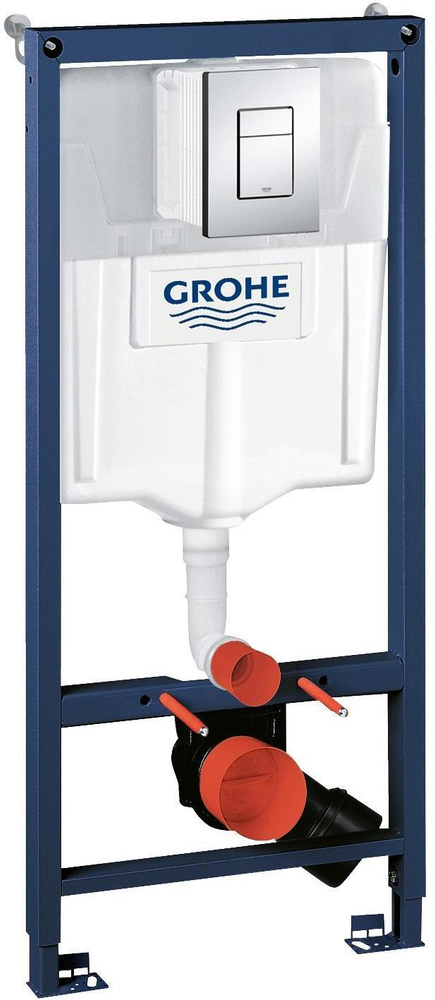 Grohe Rapid SL Инсталляция для подвесн.унитаза 3в1,с накладной панелью Skate Cosmopolitan 38772001  #1