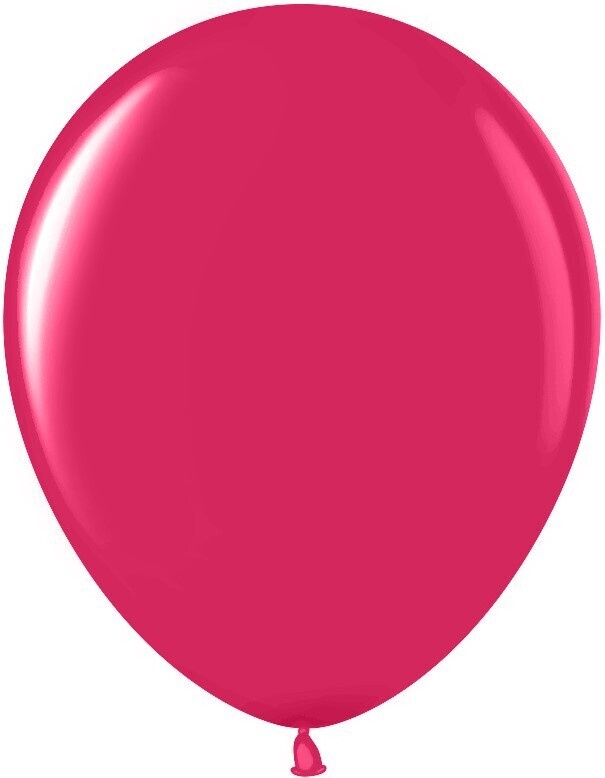 Воздушный шар, шарики (12''/30 см) Пурпурный (640), кристалл, 50 шт. набор шаров на праздник  #1