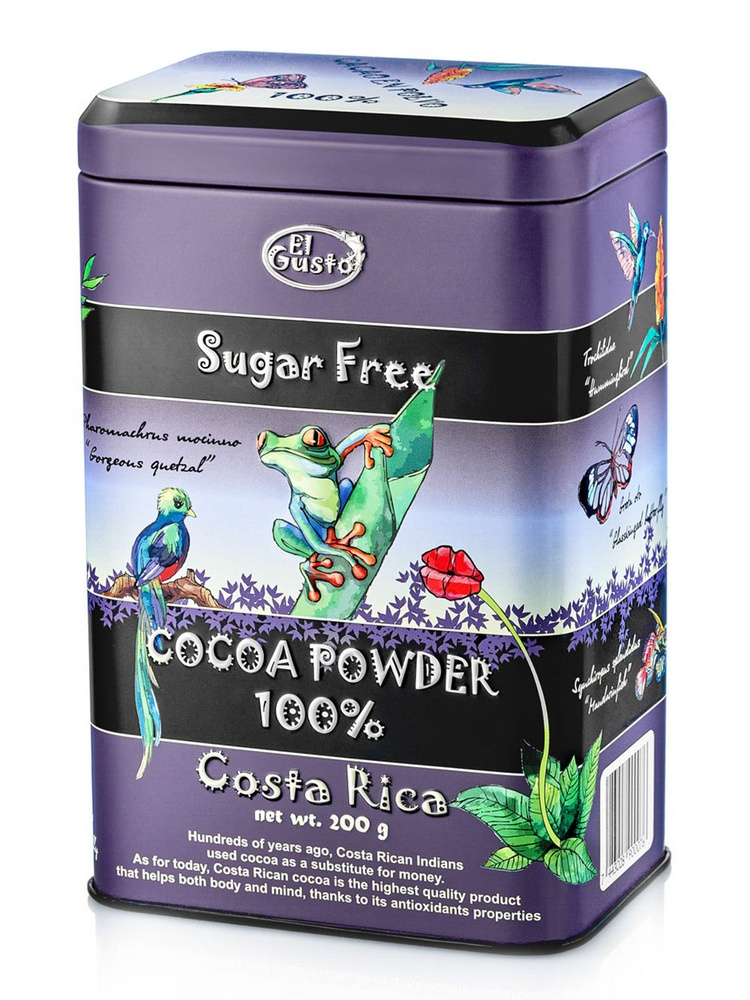 Какао порошок растворимый El Gusto натуральный без сахара 100% Hot Cocoa Costa Rica  #1