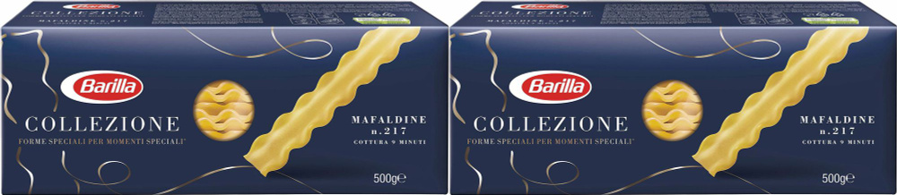 Макаронные изделия Barilla Mafaldine из твердых сортов пшеницы, комплект: 2 упаковки по 500 г  #1