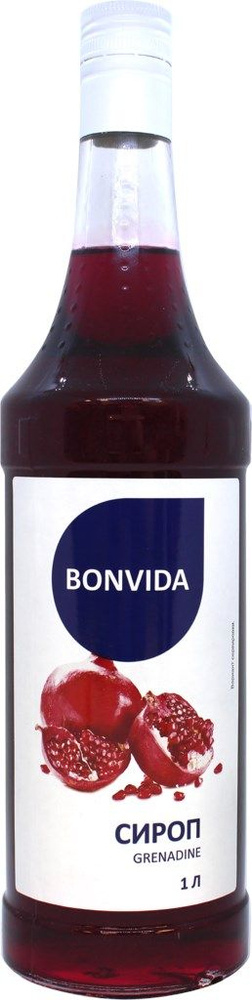 Сироп BONVIDA со вкусом Гренадин, 1 л #1