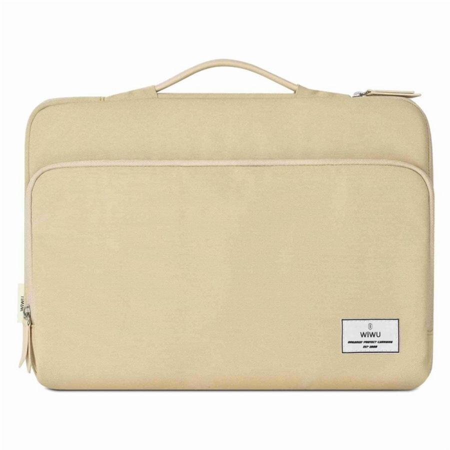 Сумка для ноутбука WiWU Ora Laptop Sleeve for Macbook 14.2" Ivory #1