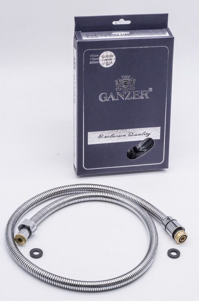 GZ60175 Шланг для душевой лейки 175см GANZER  #1