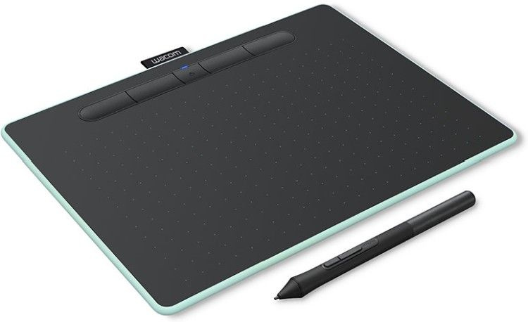 Wacom Графический планшет Intuos M Bluetooth Pistachio фисташковый, черно-серый  #1