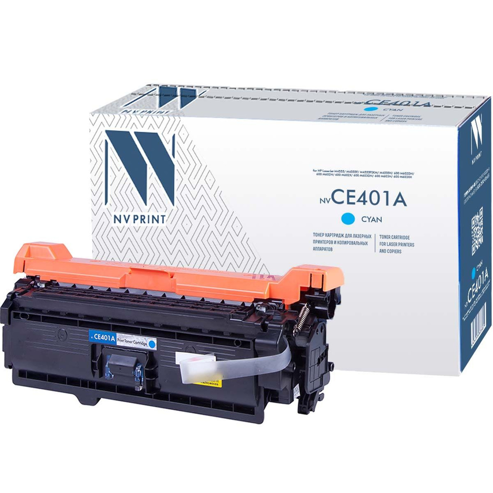 Картридж CE401A (507A) Cyan для принтера HP Color LaserJet Enterprise 500 M551dn; M551n; M551xh  #1