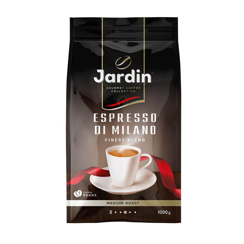 Кофе в зернах Jardin Espresso di Milano,1кг #1