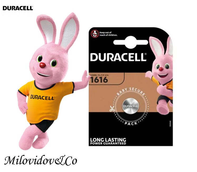 Батарейка Duracell Lithium CR1616 3v 1шт #1