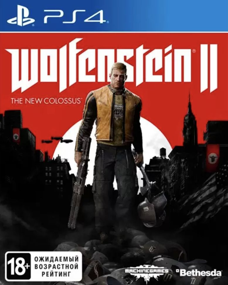 Игра Wolfenstein II: The New Colossus (PlayStation 4, Русская версия) #1