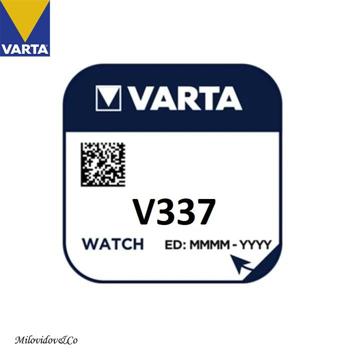 Varta Батарейка 341 (SR714), Оксид-серебряный тип, 1,55 В, 1 шт #1