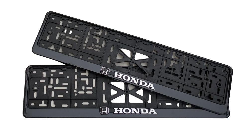 Рамка для номера автомобиля Honda 2 шт. #1