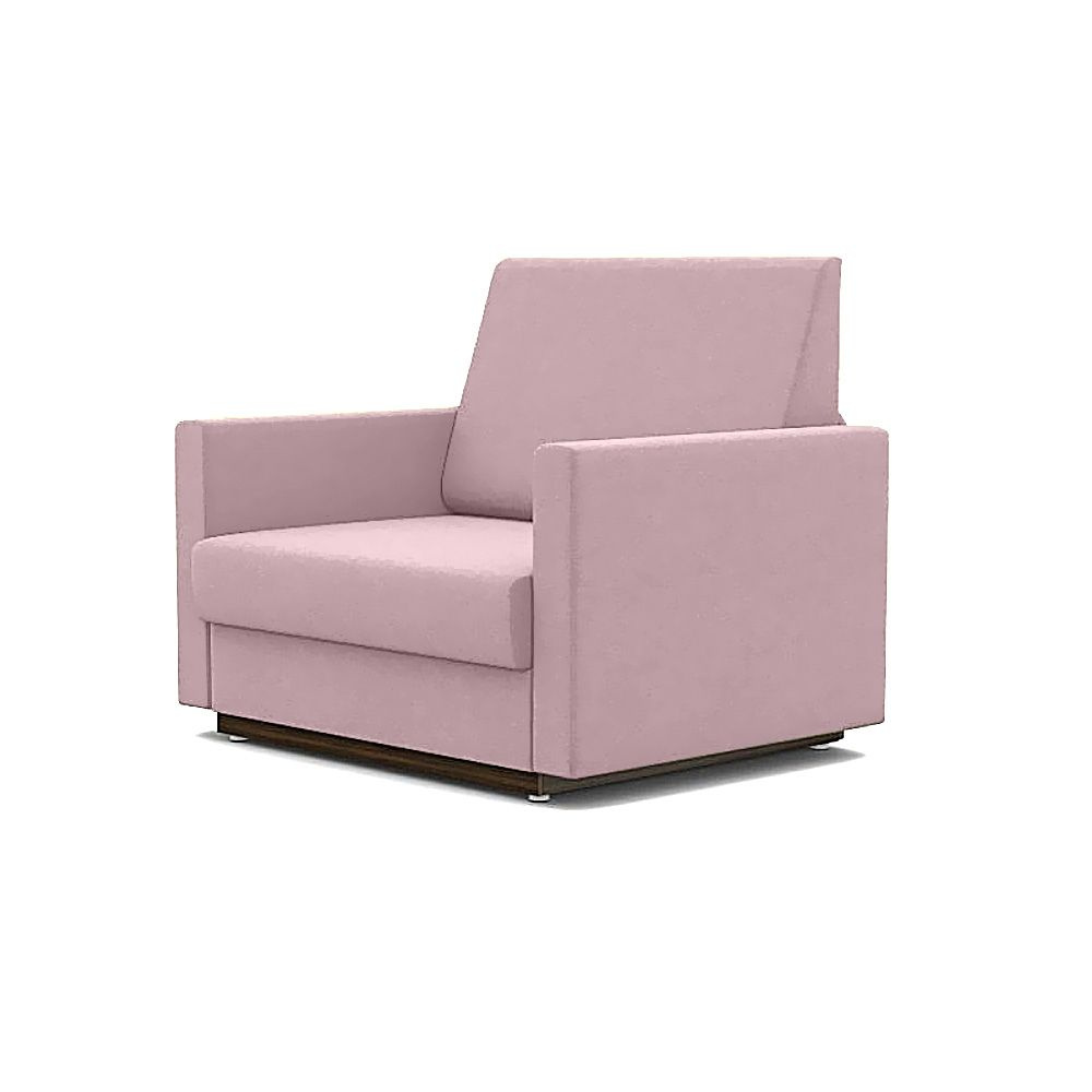 Кресло-кровать Стандарт + ФОКУС- мебельная фабрика 80х80х87 см пыльная роза  #1
