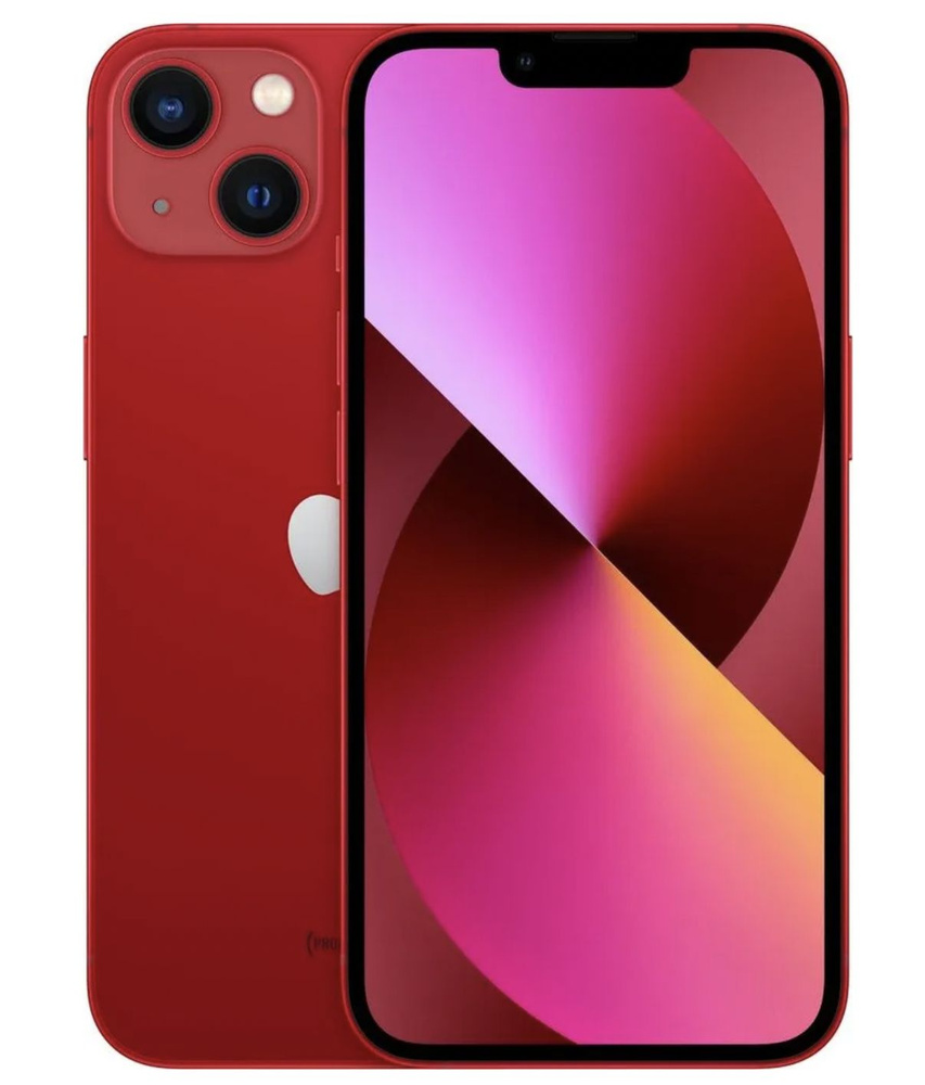 Apple Смартфон iPhone 13 2SIM 4/128 ГБ, красный #1