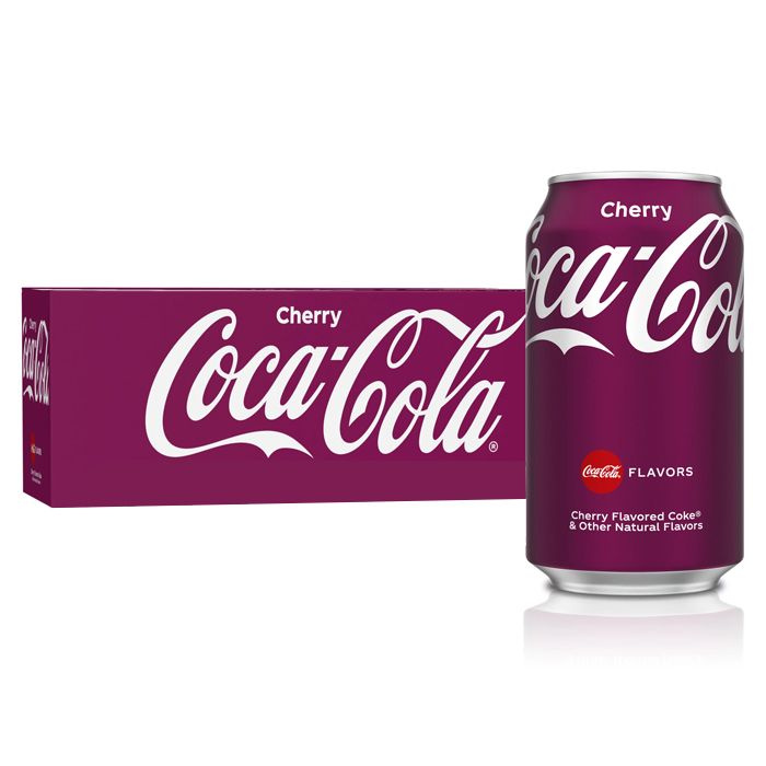 Газированный напиток Coca-Cola Cherry со вкусом вишни (США), 355 мл (12 шт)  #1