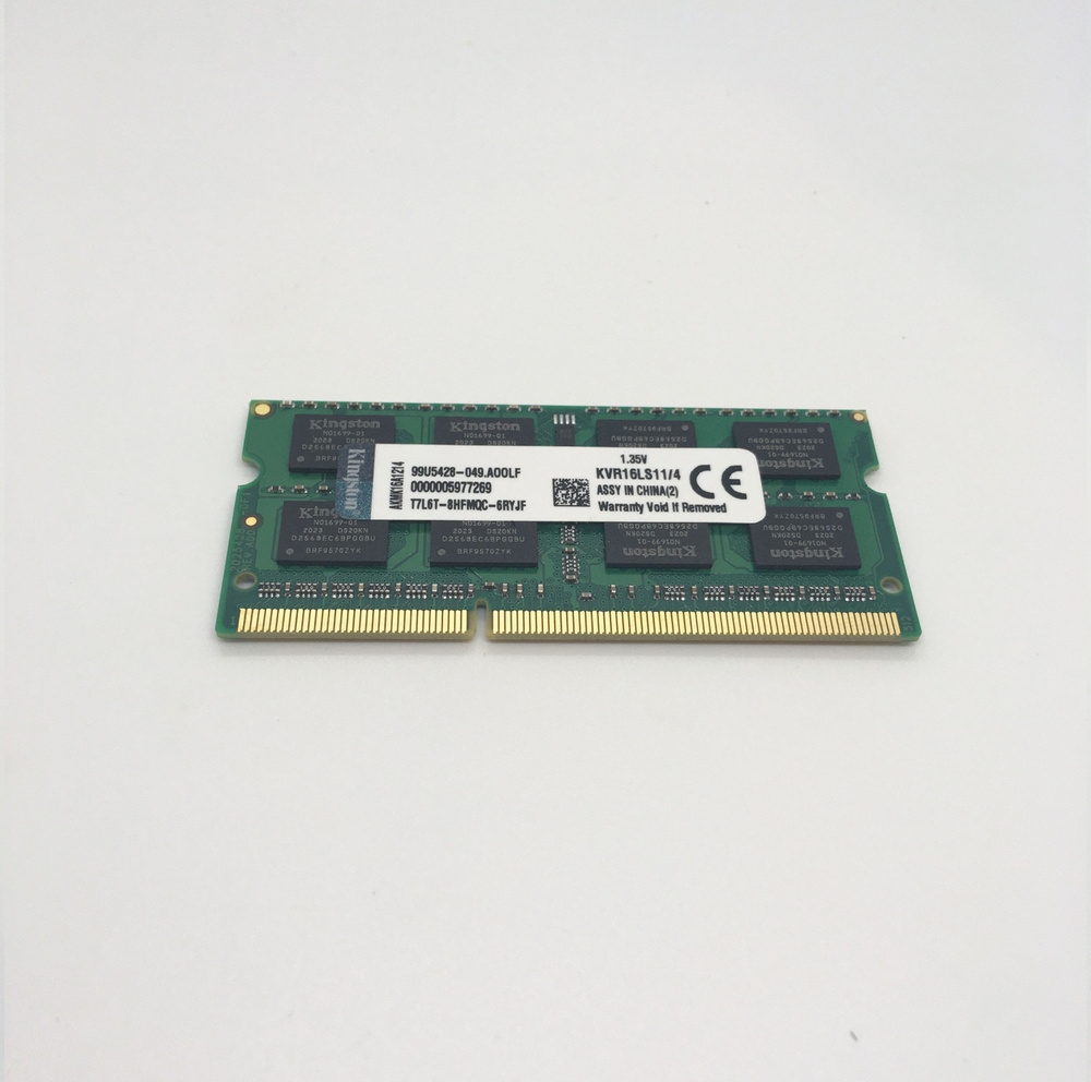 Kingston Оперативная память DDR3L 4 ГБ 1600 MHz SO-DIMM PC3L-12800U 1x4 ГБ (KVR16LS11/4G)  #1