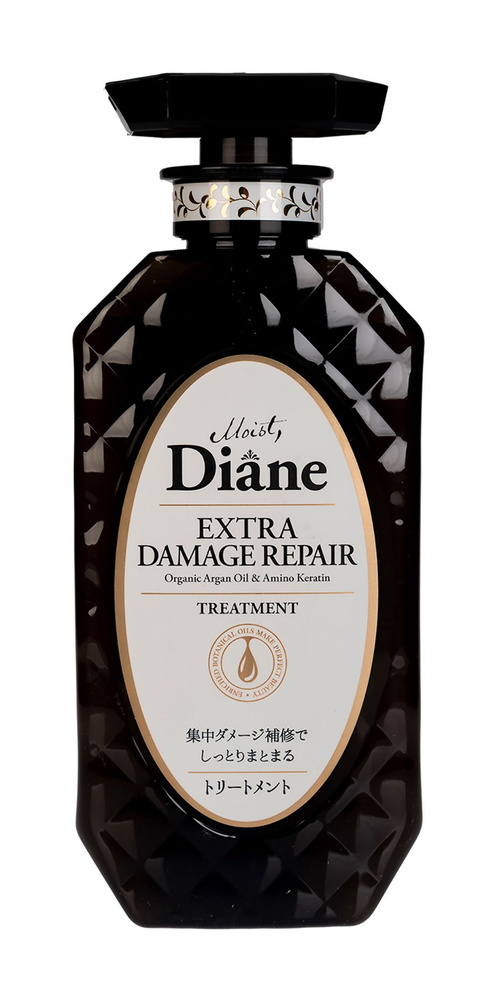 Восстанавливающий бальзам-маска с кератином Moist Diane Extra Damage Repair Organic Argan Oil Amino Keratin #1