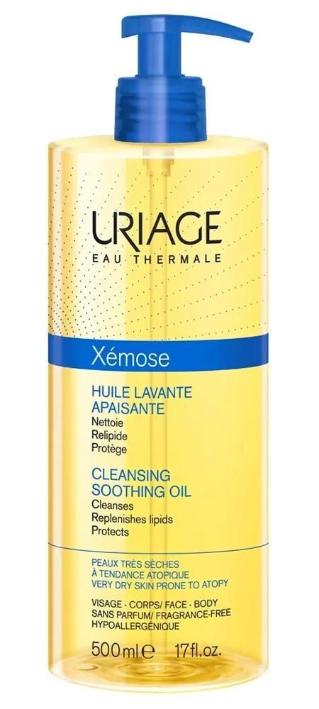 Uriage / Xemose Huile Lavante Apaisante / Ксемоз Очищающее успокаивающее масло, 500 мл  #1