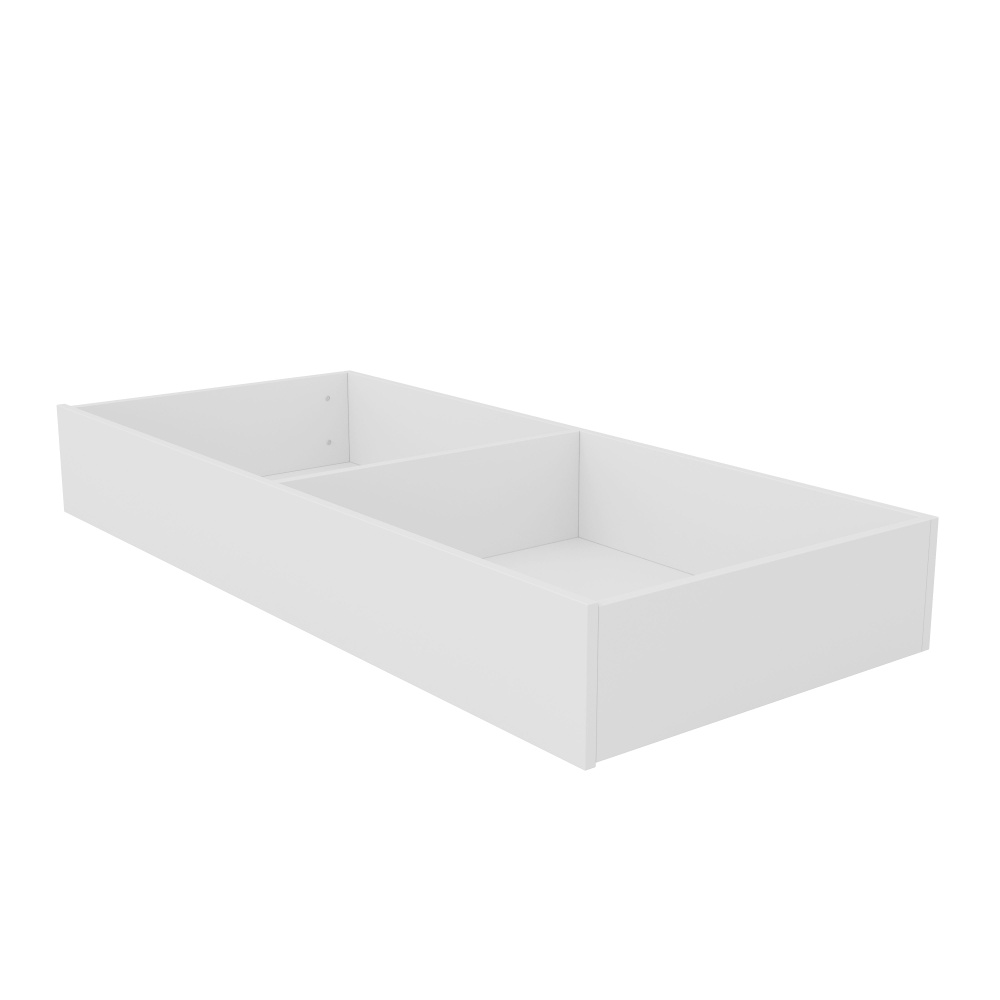 Ящик выкатной для кроватей СИРИУС и ОРИОН, 138х60х22 см, белый  #1