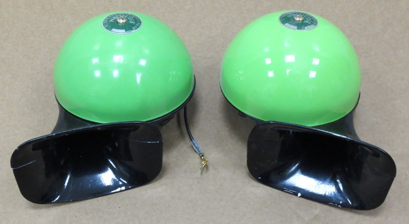 LS-Car Сигнал звуковой электрический TZ--A001-115-2 /12V BIG HORN (цвет зеленый) арт. 14109  #1
