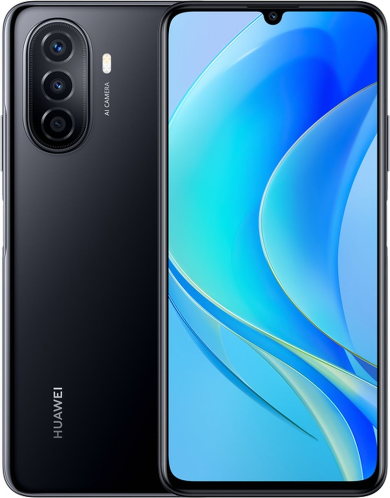 HUAWEI Смартфон Nova Y70 4/64 ГБ, черный #1