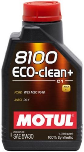 MOTUL 8100 ECO-CLEAN 5W-30 Масло моторное, Синтетическое, 1 л #1