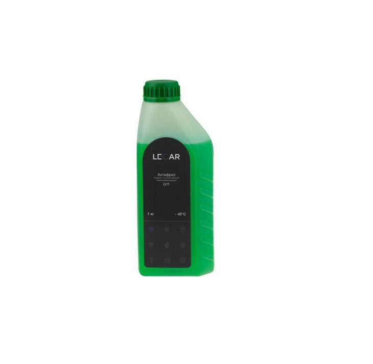 Антифриз G11 готовый -40C, зеленый,  1 литр,  LECAR000011210 #1