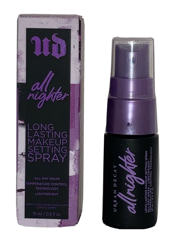 Спрей для закрепления макияжа мини-формат URBAN DECAY all nighter Long Lasting Makeup Setting Spray 15ml #1