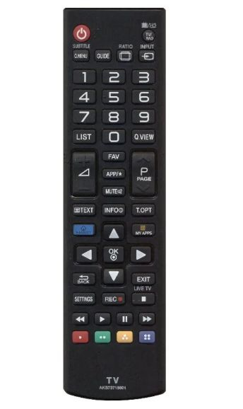 Пульт для телевизоров LG AKB73715601,черный. #1