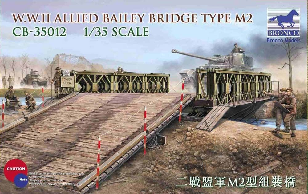 Дополнения для сборных моделей Bronco Models WWII Allied Bailey Bridge Type M2, масштаб 1/35  #1