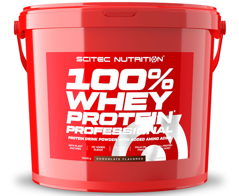 Протеин сывороточный Scitec Nutrition 100% Whey Protein Professional 5000 г шоколад  #1