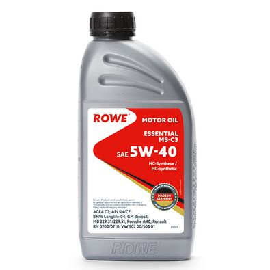 ROWE Essential 5W-40 Масло моторное, Синтетическое, 1 л #1