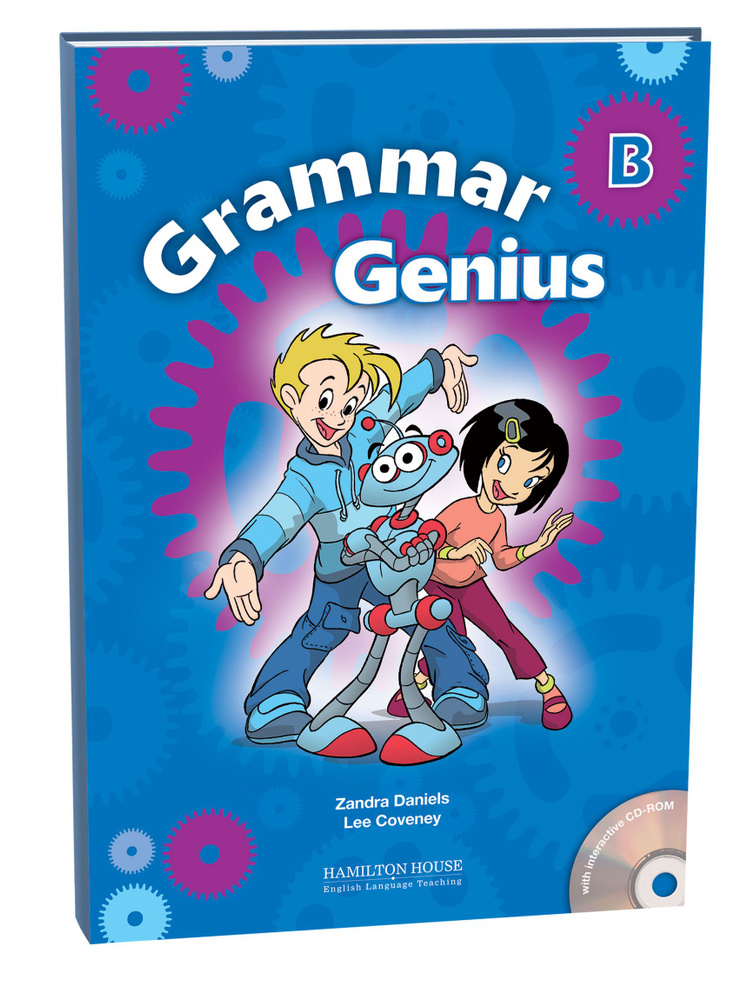 Grammar Genius 2: Student's book (A1+) +CD / Учебник по грамматике английского языка для школьников  #1