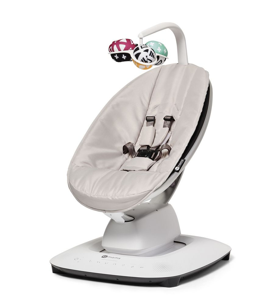 Кресло-качалка 4moms MamaRoo New Silver #1