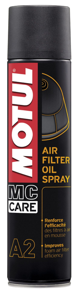 Смазка для поролоновых фильтров Motul "A2 Air Filter Oil Spray", 400 мл  #1
